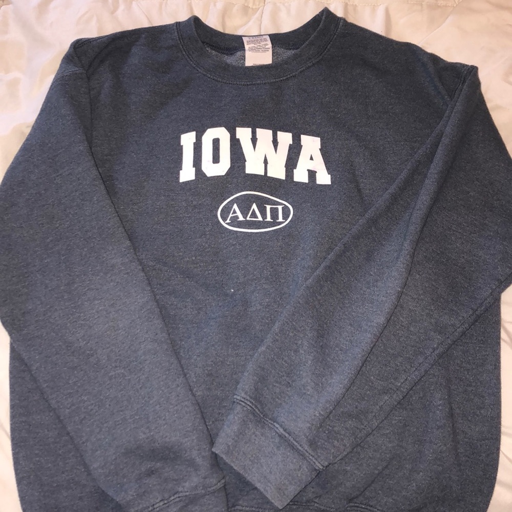 Grey Iowa adpi sweater